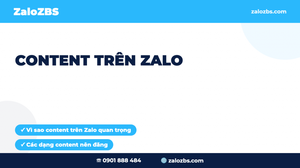 Content Trên Zalo: Cách Viết Nội Dung Thu Hút & Giữ Tương Tác Trên OA 2026