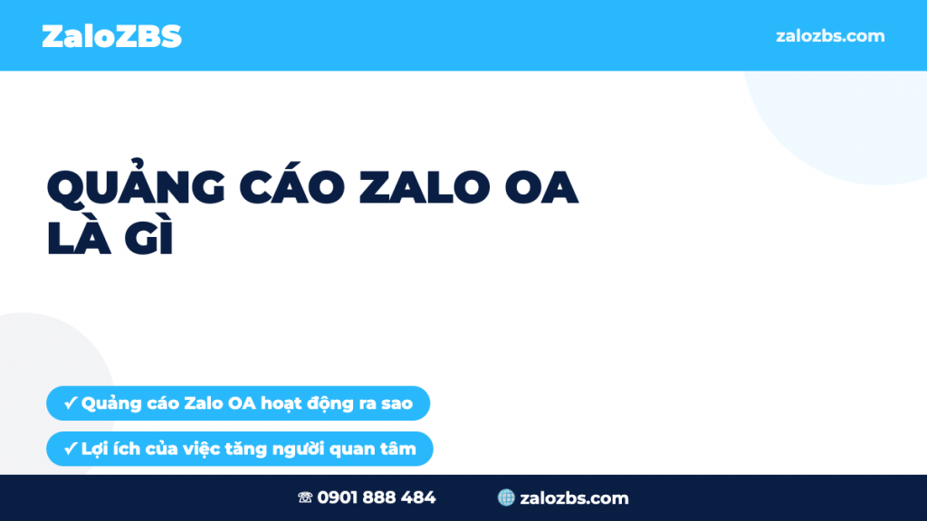Quảng Cáo Zalo OA Là Gì? Cách Tăng Người Quan Tâm Official Account 2026